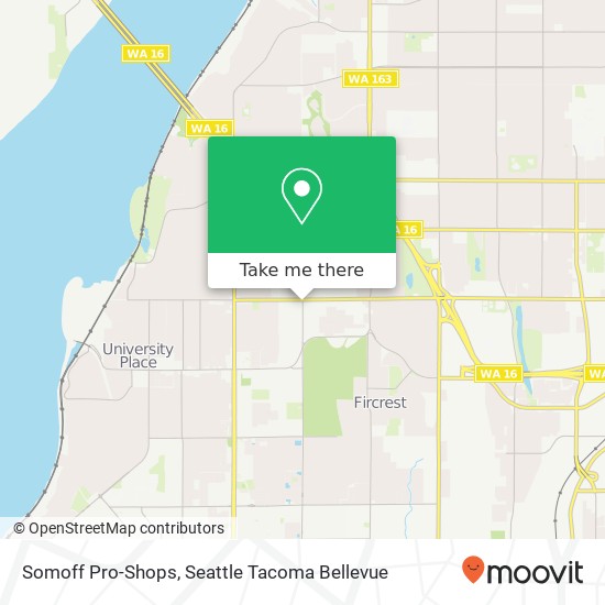 Somoff Pro-Shops map