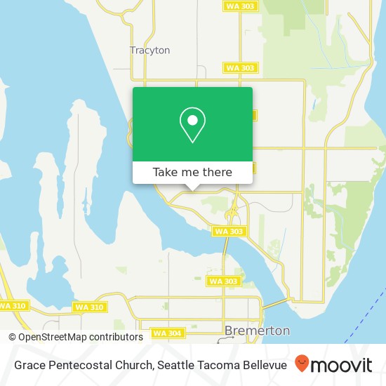 Grace Pentecostal Church map