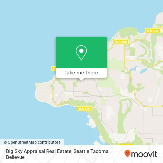 Big Sky Appraisal Real Estate map