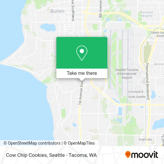 Mapa de Cow Chip Cookies