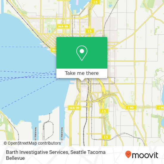 Barth Investigative Services map