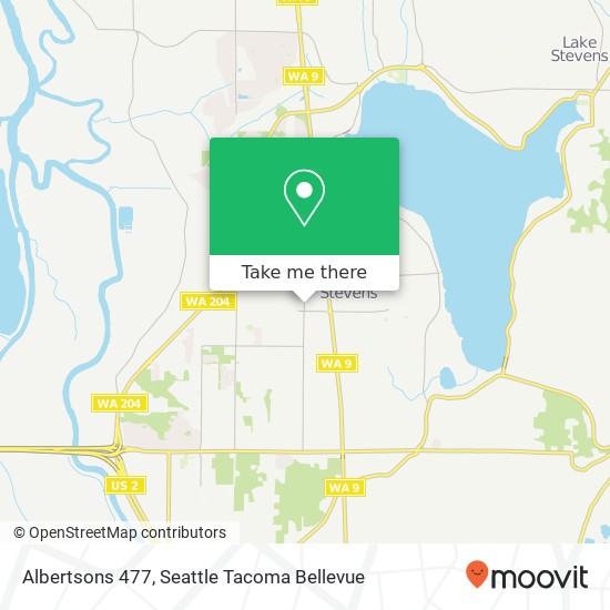Albertsons 477 map