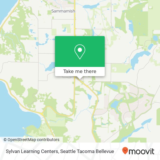 Sylvan Learning Centers map