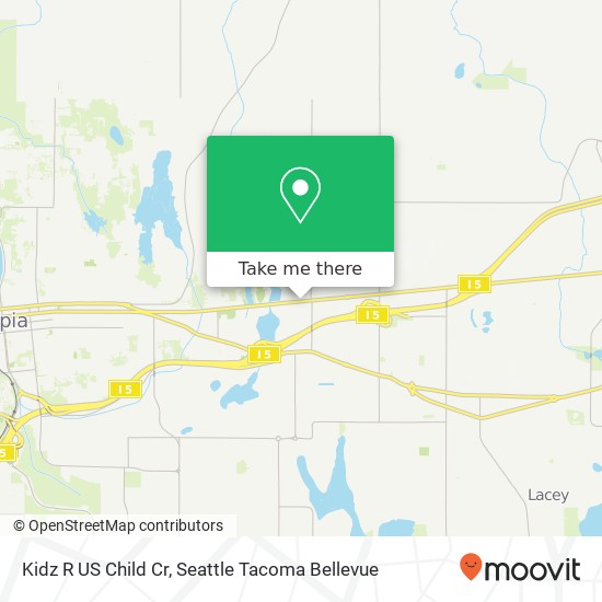 Kidz R US Child Cr map