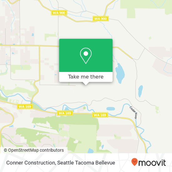 Mapa de Conner Construction