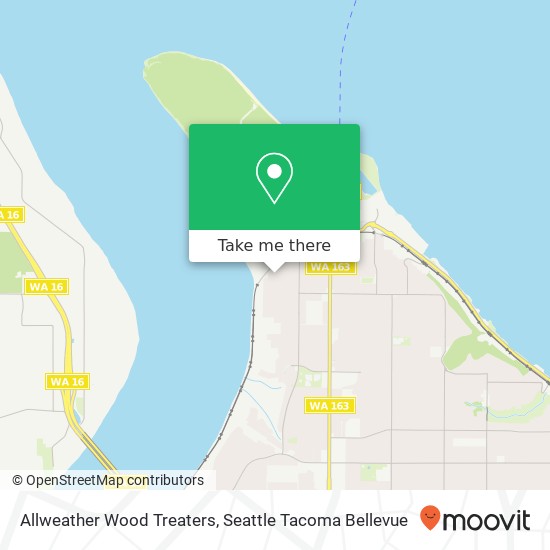 Allweather Wood Treaters map