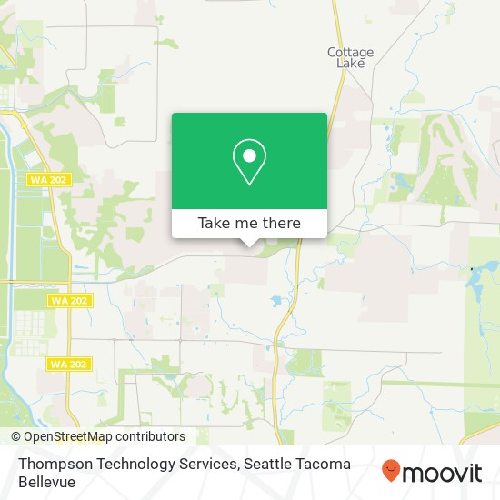 Thompson Technology Services map