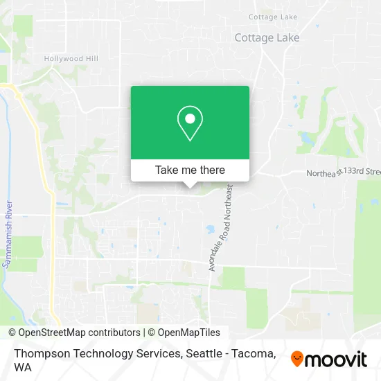 Mapa de Thompson Technology Services
