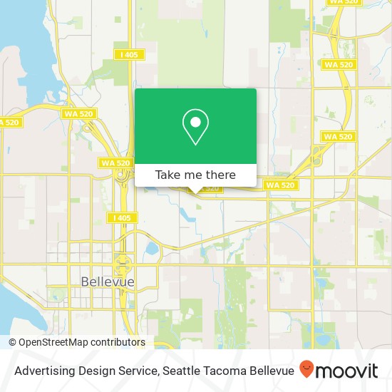 Mapa de Advertising Design Service