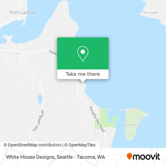 White House Designs map