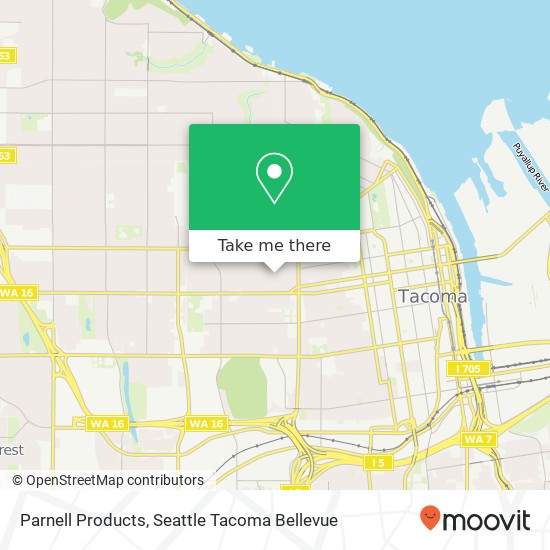 Parnell Products map