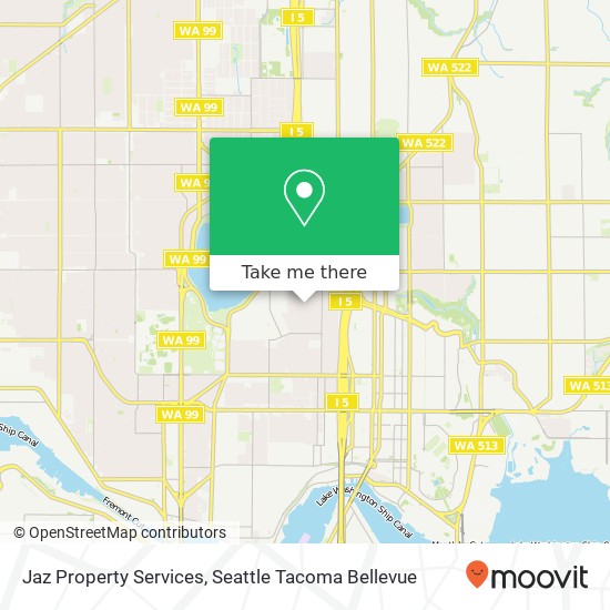 Jaz Property Services map