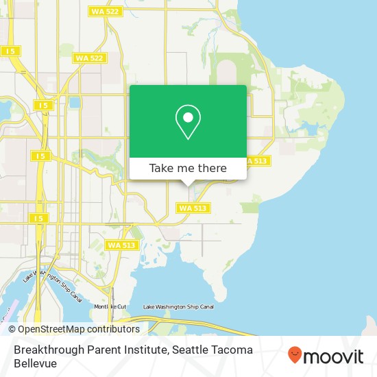 Mapa de Breakthrough Parent Institute