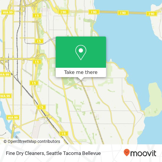 Fine Dry Cleaners map