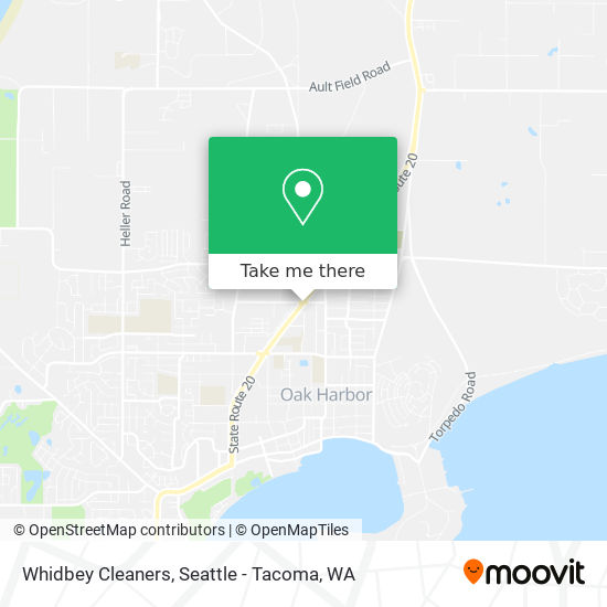 Mapa de Whidbey Cleaners