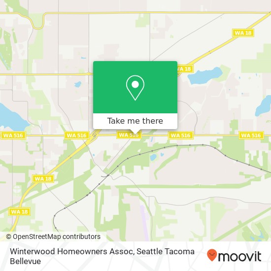 Winterwood Homeowners Assoc map