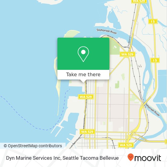 Dyn Marine Services Inc map