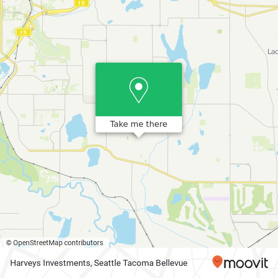 Harveys Investments map