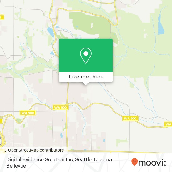 Mapa de Digital Evidence Solution Inc
