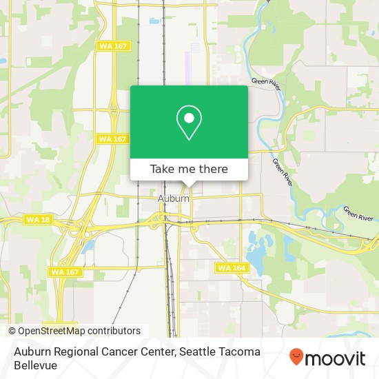 Auburn Regional Cancer Center map