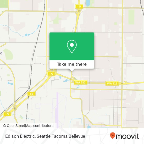 Edison Electric map
