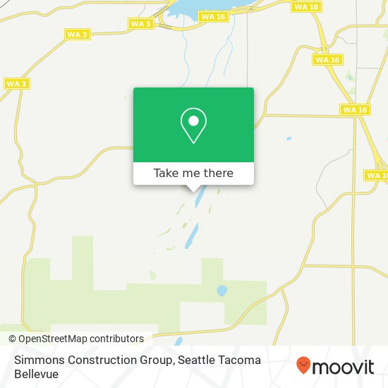 Mapa de Simmons Construction Group