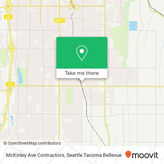 Mapa de McKinley Ave Contractors