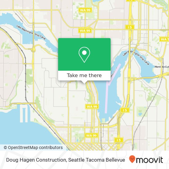 Doug Hagen Construction map