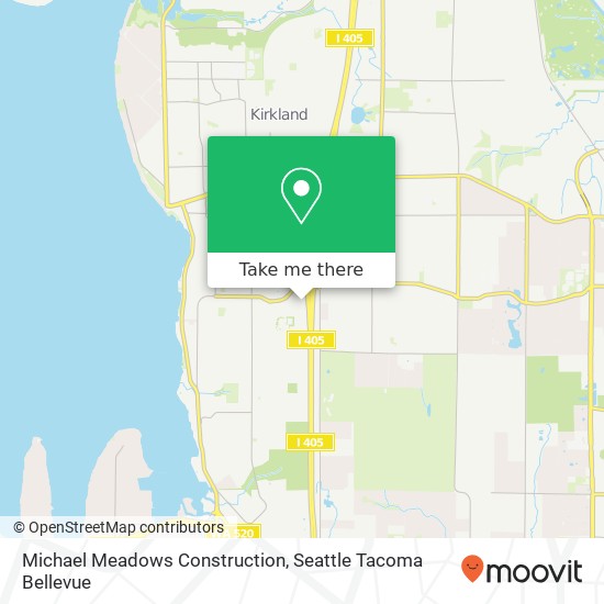 Mapa de Michael Meadows Construction