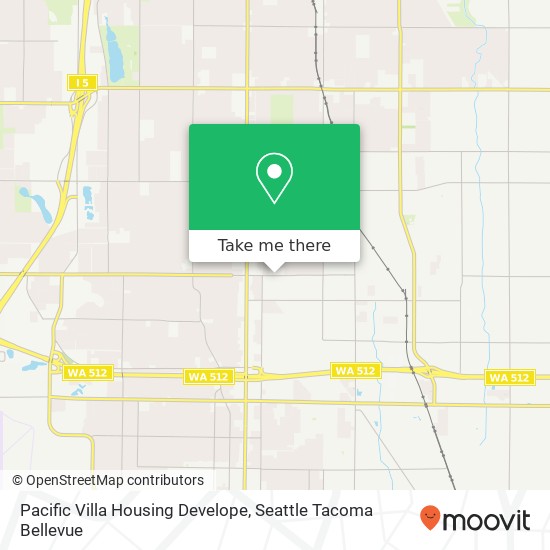 Pacific Villa Housing Develope map