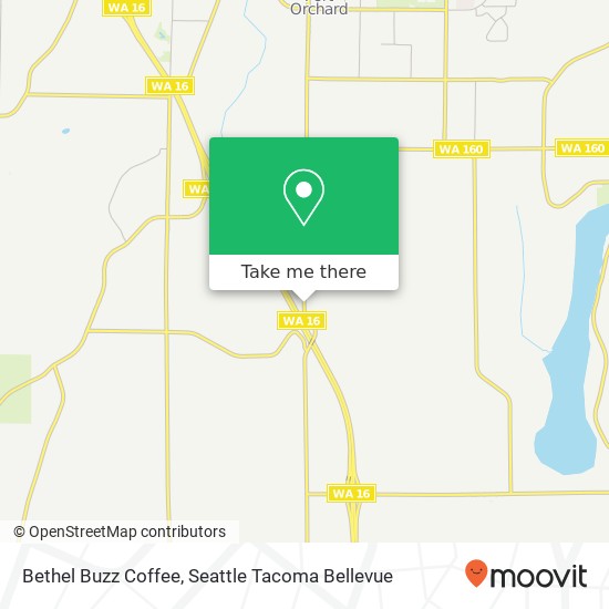 Bethel Buzz Coffee map