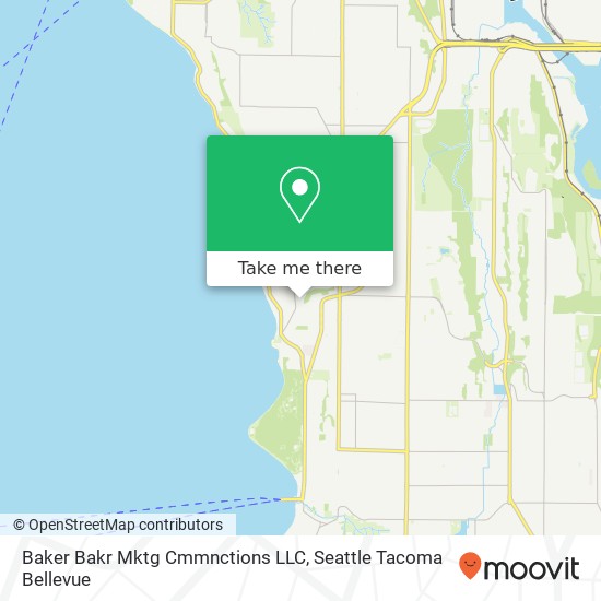 Baker Bakr Mktg Cmmnctions LLC map