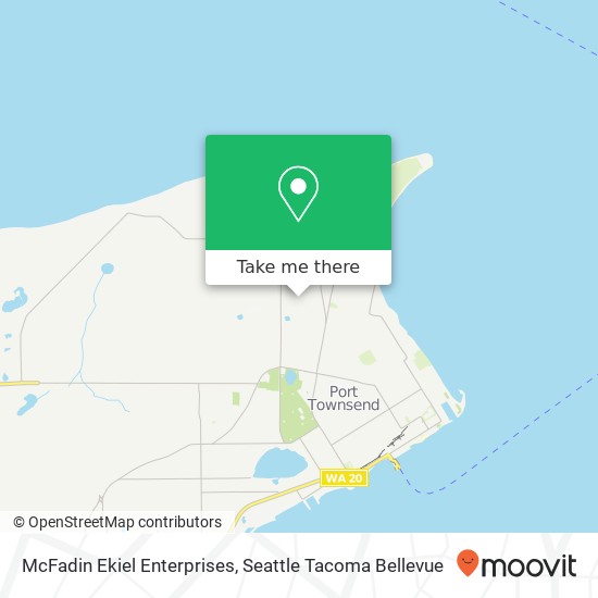 McFadin Ekiel Enterprises map