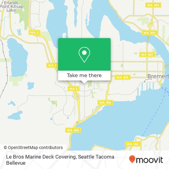 Mapa de Le Bros Marine Deck Covering