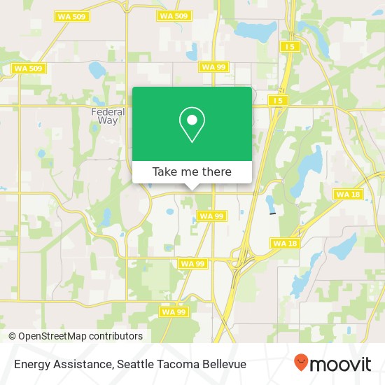 Energy Assistance map
