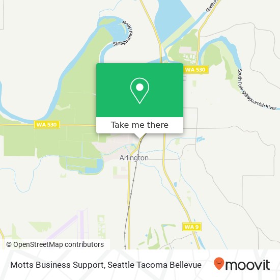 Mapa de Motts Business Support