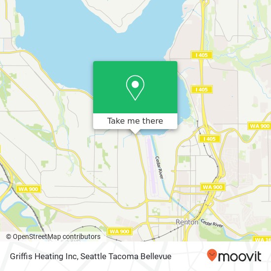 Griffis Heating Inc map