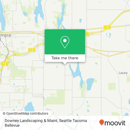 Downey Landscaping & Maint map