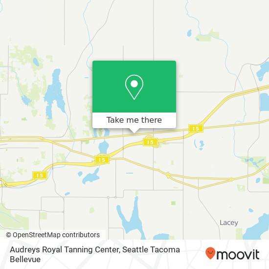 Audreys Royal Tanning Center map