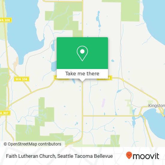 Mapa de Faith Lutheran Church