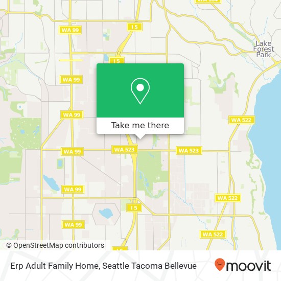 Erp Adult Family Home map