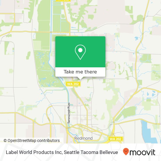 Mapa de Label World Products Inc