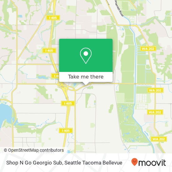 Shop N Go Georgio Sub map