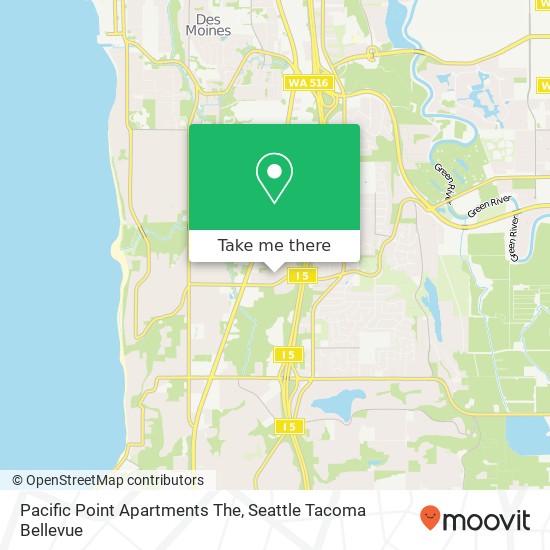 Pacific Point Apartments The map