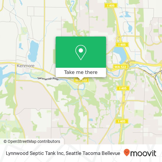 Mapa de Lynnwood Septic Tank Inc