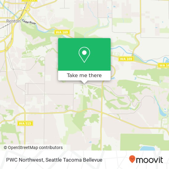 PWC Northwest map