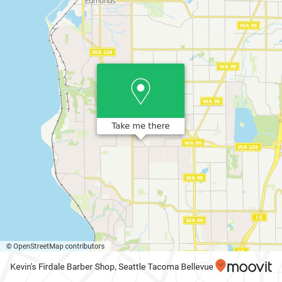 Kevin's Firdale Barber Shop map