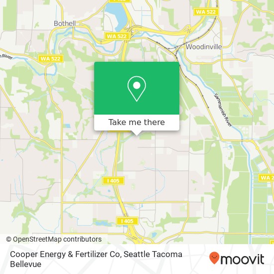 Mapa de Cooper Energy & Fertilizer Co