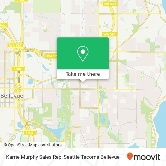 Karrie Murphy Sales Rep map