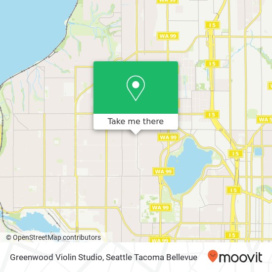 Greenwood Violin Studio map